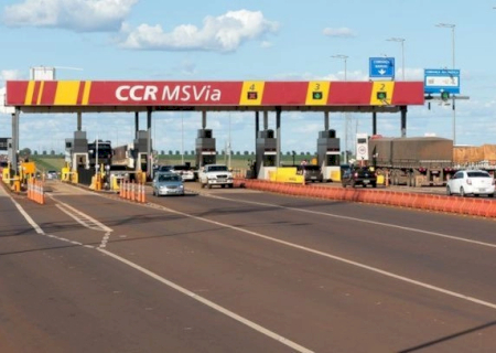 Pedágios da BR-163 em Mato Grosso do Sul terão reajuste de 5,53%