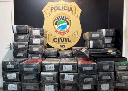 Carga de 1,6 tonelada de maconha é interceptada e veículo furtado recuperado
