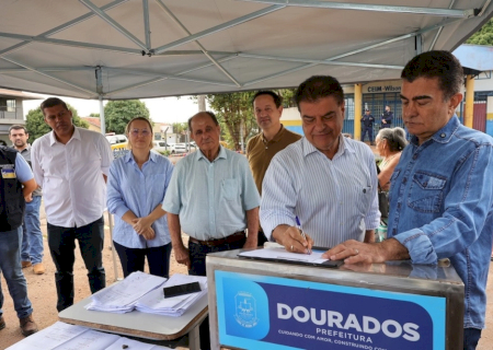 Prefeitura inicia recapeamento de 3 quilômetros nas ruas Clóvis Cerzósimo de Souza e Iguassu