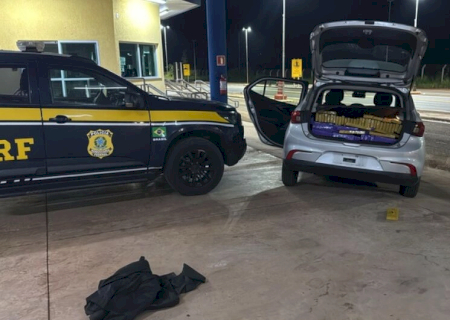 Mulher é presa com mais de 420 quilos de maconha na BR-262