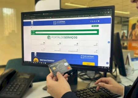 Cidadão já pode parcelar serviços de habilitação em MS diretamente no portal Meu Detran