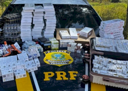 Polícia apreende mais de 1,6 mil emagrecedores durante abordagem