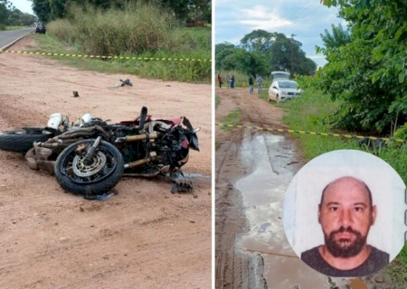 Homem morre após acidente entre carro e moto