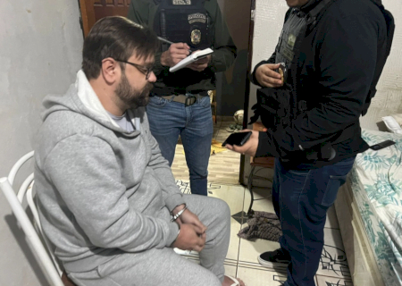 Acusado de tráfico, alvo de operação da Polícia Federal é preso em território paraguaio