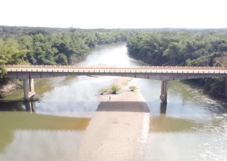 Ponte sobre o Rio Miranda será interditada a partir das 13h desta segunda-feira