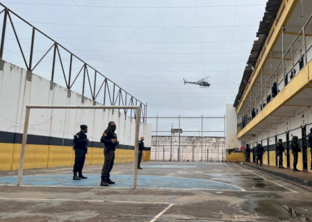 Penitenciária em Dourados recebe ações integradas do Programa Brasil Contra o Crime Organizado