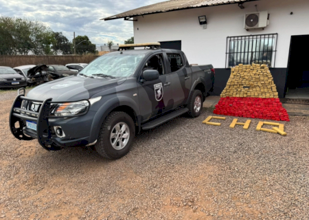 Moradora é presa pelo Choque com 486,7 quilos de maconha escondida em casa