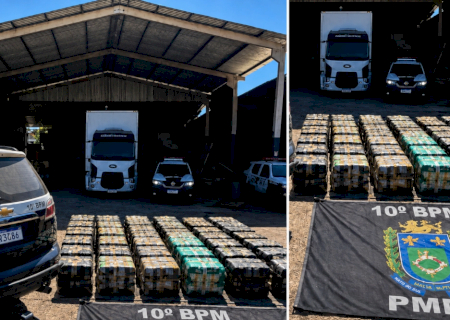 Polícia apreende 142 fardos de mercadorias de origem estrangeira
