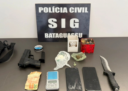 Investigação sobre tentativa de homicídio fecha 'boca de fumo'