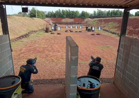 Guarda Municipal inicia curso de capacitação em armamento e tiro em Dourados