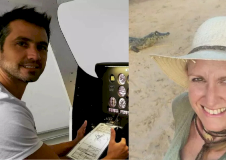 Piloto e pesquisadora alemã são as vítimas da aeronave que caiu em Campo Grande