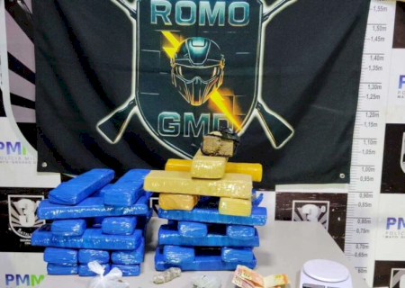 Três homens são presos após apreensão de drogas dentro de residência em Dourados