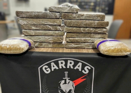 Mulher é presa com 15 quilos de maconha na Capital
