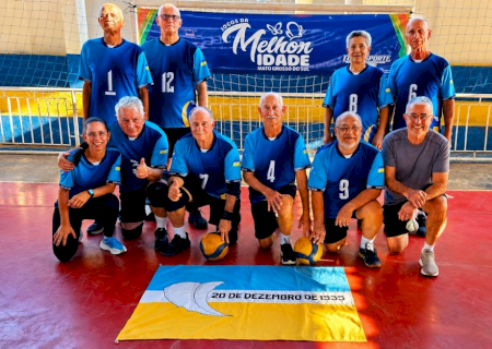 Prefeitura de Dourados tem 4 equipes disputando os Jogos da Melhor Idade de MS