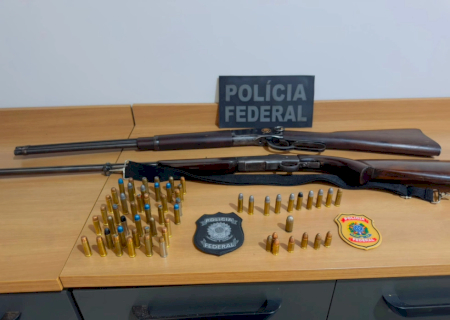Operação cumpre mandados contra comércio ilegal de armas e munições em MS