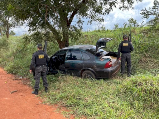 Rapaz é preso na MS-164 com carga de maconha que seria levada para Campo Grande