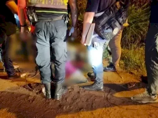 Corpo é encontrado com várias marcas de tiros na fronteira e polícia apura ação de 'justiceiros'