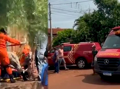 Batida entre motos mata dois pilotos na região central de Dourados (vídeo)