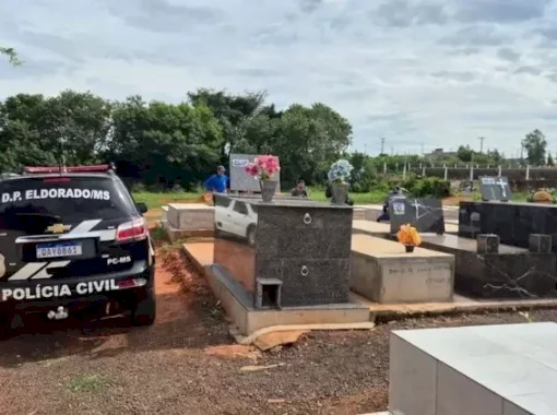Homens confessam que violaram sepultura de vítima de feminicídio em Eldorado