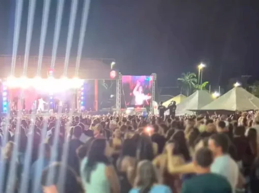 Disparos em festival termina com homem morto e jovem ferido