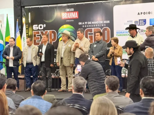 Riedel destaca força do agro e diz que MS vive ciclo de crescimento durante abertura da Expoagro