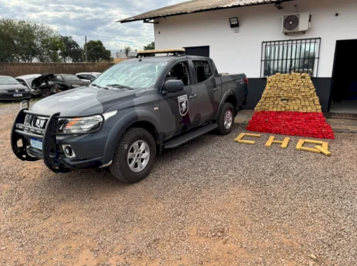 Moradora é presa pelo Choque com 486,7 quilos de maconha escondida em casa