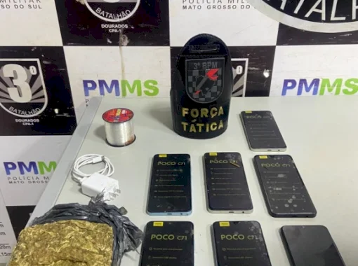 Ação conjunta prende indivíduo que tentava enviar celulares e drogas para a PED