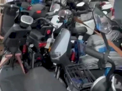 Ação conjunta apreende 32 motos elétricas paraguaias que eram comercializadas em Dourados