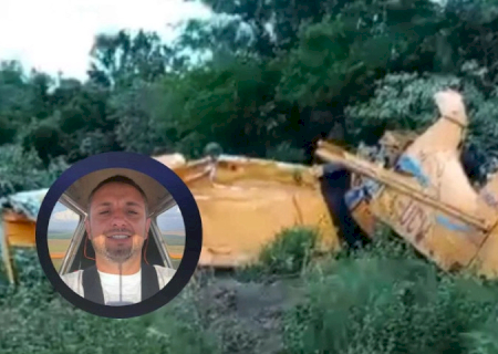 Piloto de avião agrícola morre durante aterrisagem em fazenda de MS