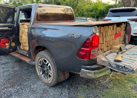 Dois são presos pela Polícia Civil com 1.495 quilo de maconha