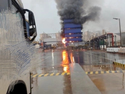 Incêndio atinge setor de óleo da Inpasa na BR-163