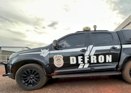Defron prende acusado de roubar joalheria em Dourados em 2019