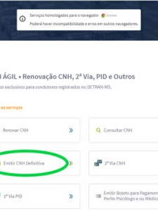 Pedir a CNH definitiva no Detran de MS é rápido e descomplicado
