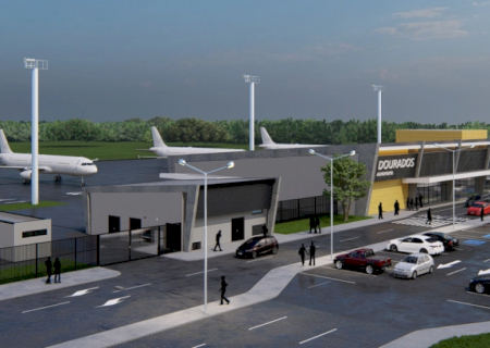 Novo terminal aeroportuário de Dourados começa a se transformar em realidade