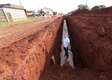 Parque dos Jequitibás recebe obras de asfalto e drenagem