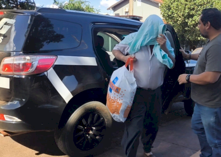 Produtor rural e empresário que assassinou vizinho em Itahum é levado para a PED