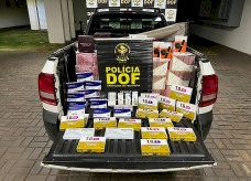 Homem é preso com produtos contrabandeados avaliados em R$ 260 mil