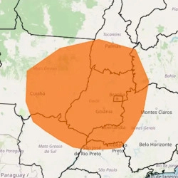 Inmet emite alerta vermelho e laranja para baixa umidade do ar em MS e outros estados
