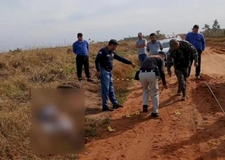 Corpo encontrado algemado e crivado de balas em Capitan Bado é identificado