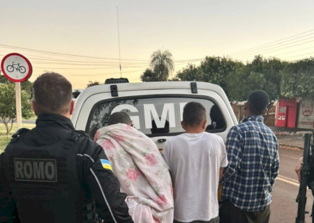 Em uma única abordagem, Guarda Municipal prende 3 foragidos da Justiça