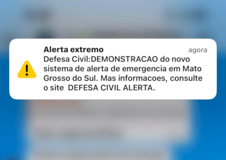 Com atraso em MS, Defesa Civil testa aviso de desastre via celular no DF e três estados