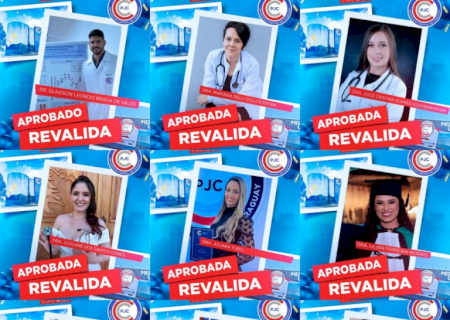 Grupo de médicos formados na UCP de Pedro Juan é aprovado no Revalida Brasil