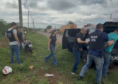 Homem é preso em flagrante após atirar contra a ex-mulher e acertar a filha de 7 anos em MS