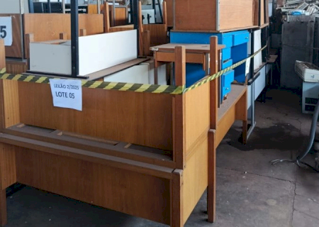 Governo de Mato Grosso do Sul realiza leilão de mais de 2,8 mil mobiliários