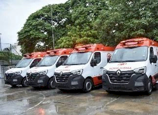 Promotoria investiga continuidade de aluguel de ambulâncias após recebimento de 12 viaturas novas
