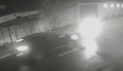 Câmera flagra acidente que matou motociclista no Jardim Seminário, em Campo Grande