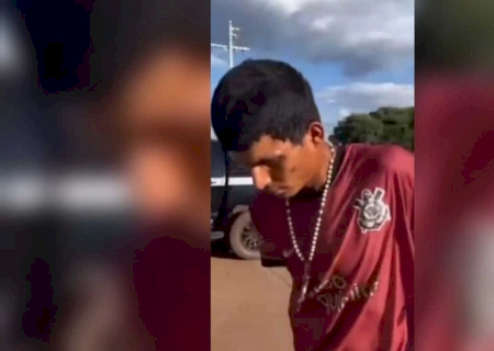 Com mais de 130 passagens pela polícia, 'Garganta' é preso novamente em Sidrolândia (vídeo)