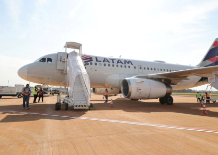 Latam dobra número de voos em março e terá voos diários a partir de abril em Dourados