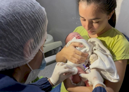 MS inicia aplicação de imunizante contra bronquiolite em bebês prematuros atendidos pelo SUS