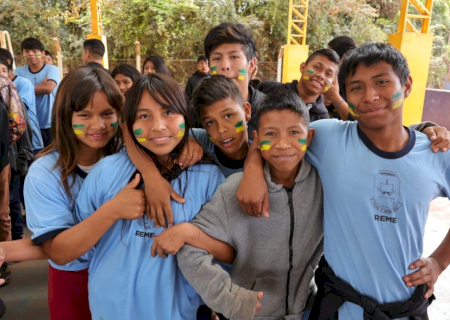 Com 3.457 alunos, Prefeitura leva educação de qualidade para crianças das aldeias